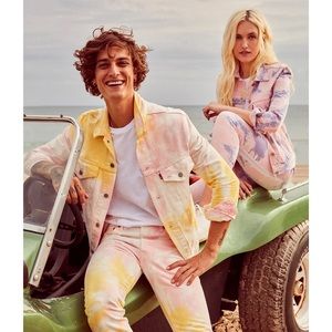 Levi’s Ex-boyfriend Trucker Jacket - Tie Dye NWT